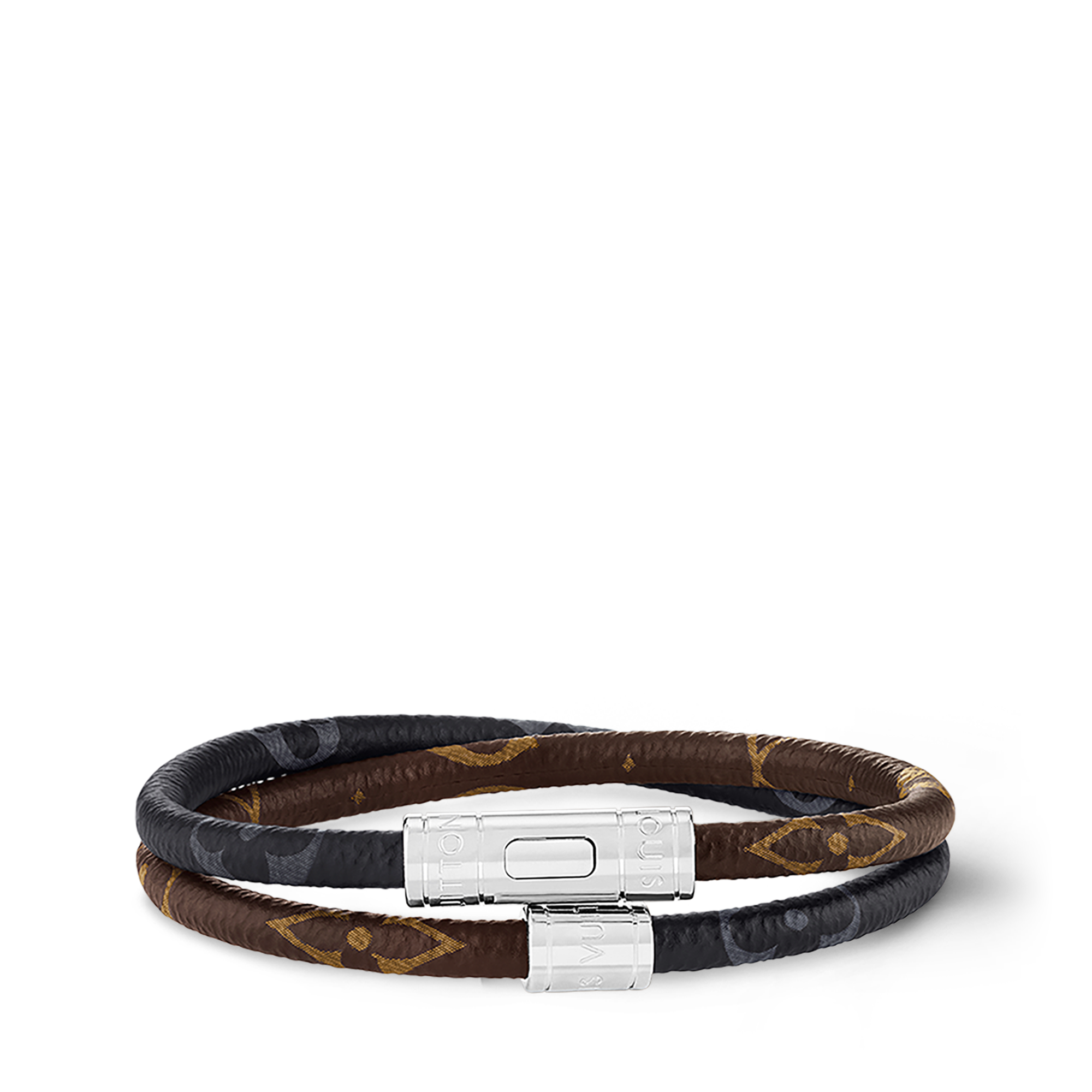 LOUIS VUITTON ブラスレ ネオグラム 2連 シルバー金具 Keep It Double Bracelet Monogram - Fashion Jewellery | LOUIS VUITTON